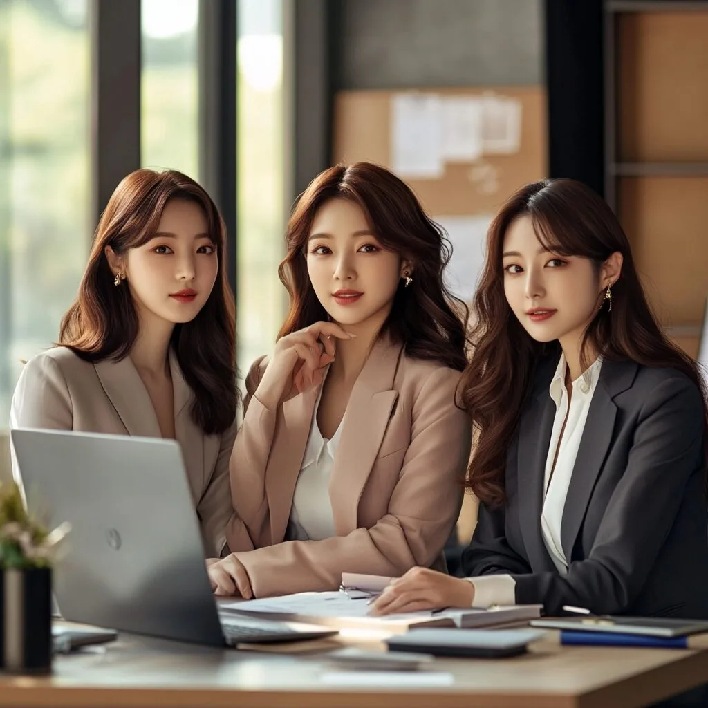 셀프 브랜딩 여성들