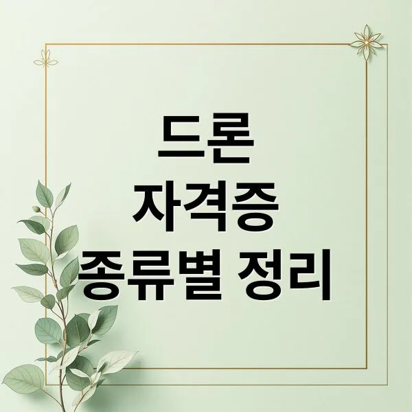 드론 자격증 종류별 취득 방법과 비용 총정리