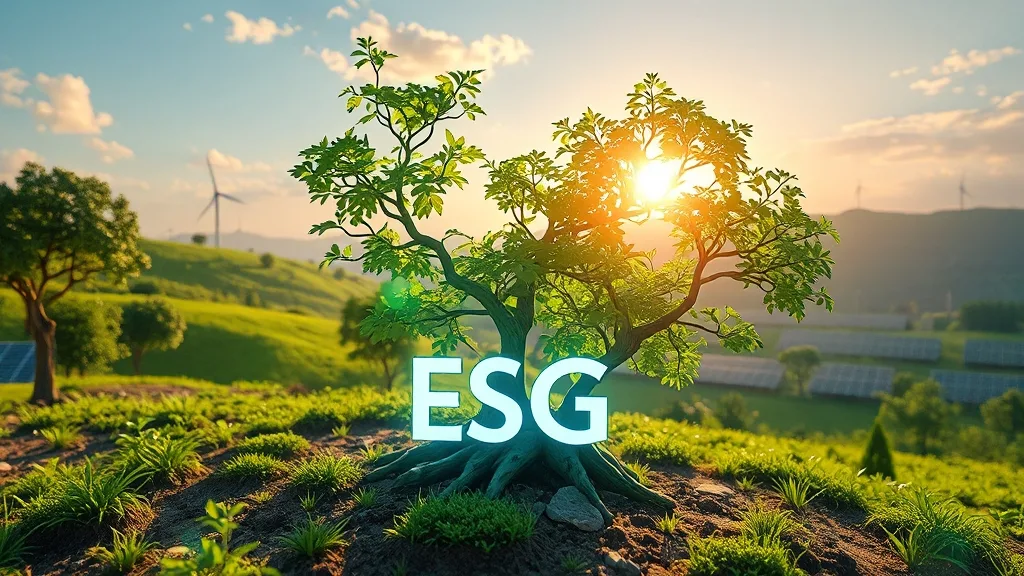 ESG란 무엇일까요? (realistic 스타일)