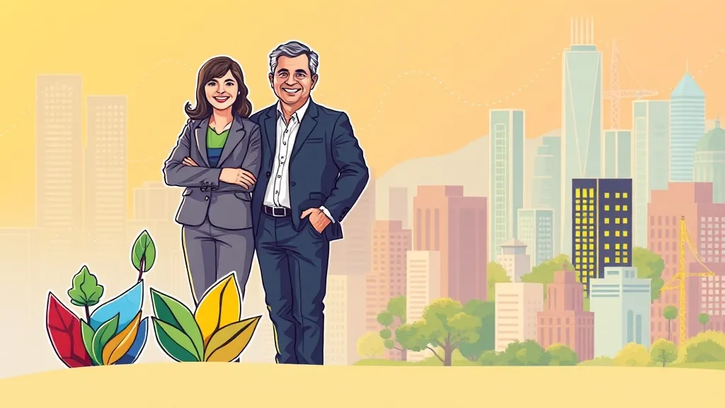 중소기업 ESG 경영 현황과 과제 (cartoon 스타일)