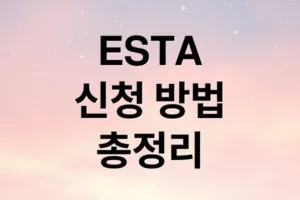 미국 ESTA 신청부터 승인까지 완벽 가이드: 필수 준비사항과 유의점