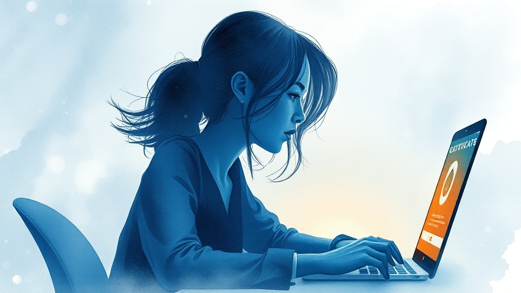Azure AI 서비스 및 자격증 (watercolor 스타일)
