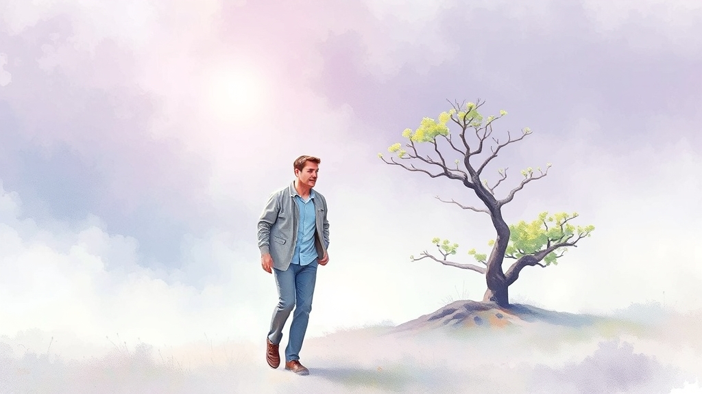 자기계발, 왜 필요할까? (watercolor 스타일)