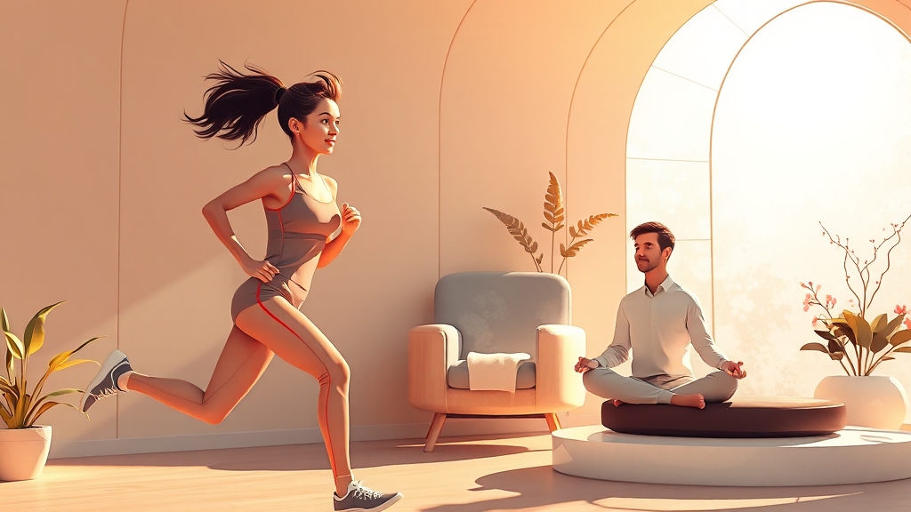 미코노미 소비, '나'를 위한 투자: 정의부터 미래 전망까지 5 미코노미 소비 트렌드: 러닝, 뷰티, 웰빙 (illustration 스타일)