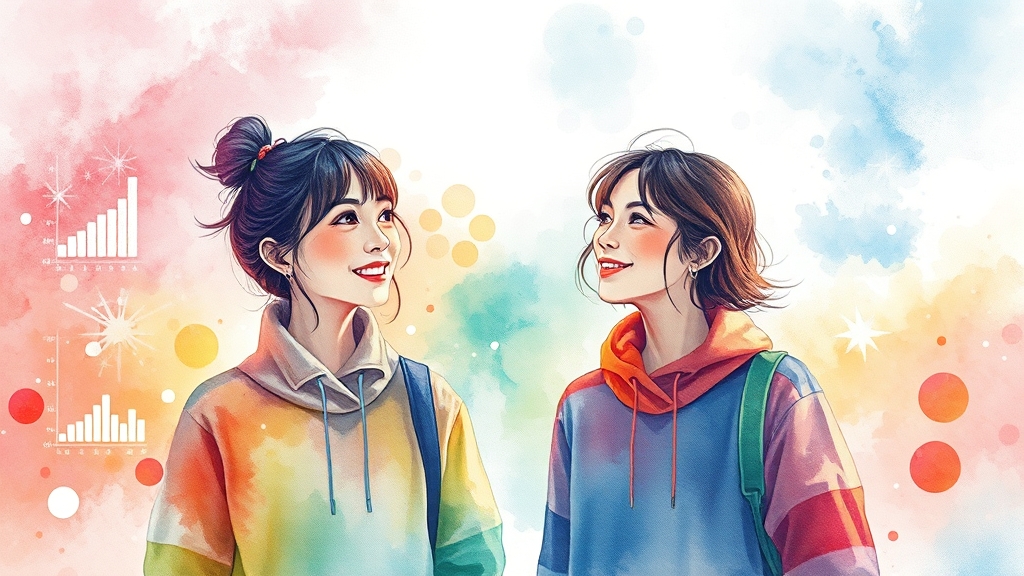 효과적인 키워드 발굴 방법 (watercolor 스타일)