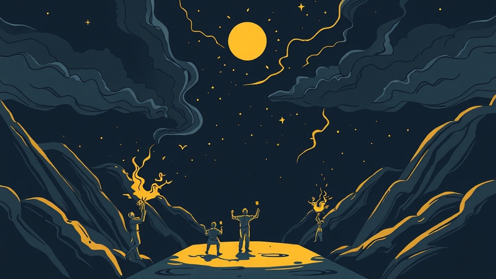 정보관리기술사 시험 난이도 (illustration 스타일)