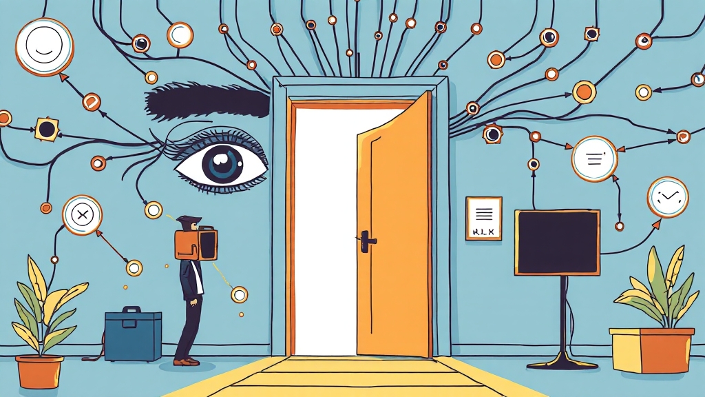 헤드헌팅 A to Z: 시작부터 성공 이직까지 완벽 가이드 4 헤드헌팅 시작 과정 (illustration 스타일)