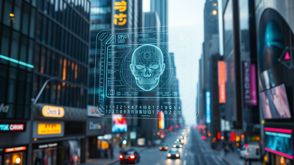 AI 윤리 및 보안 중요성 증대 (realistic 스타일)