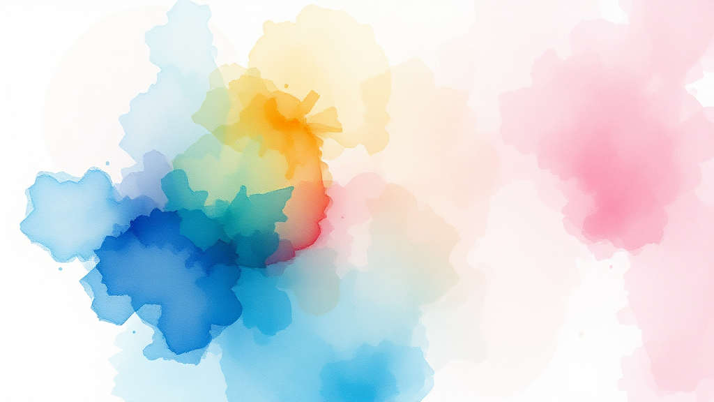AI 초개인화 시대 (watercolor 스타일)