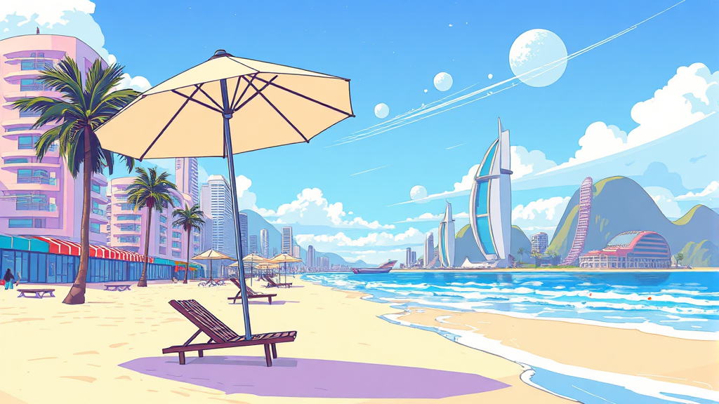 기술의 한계와 미래 발전 방향 (illustration 스타일)