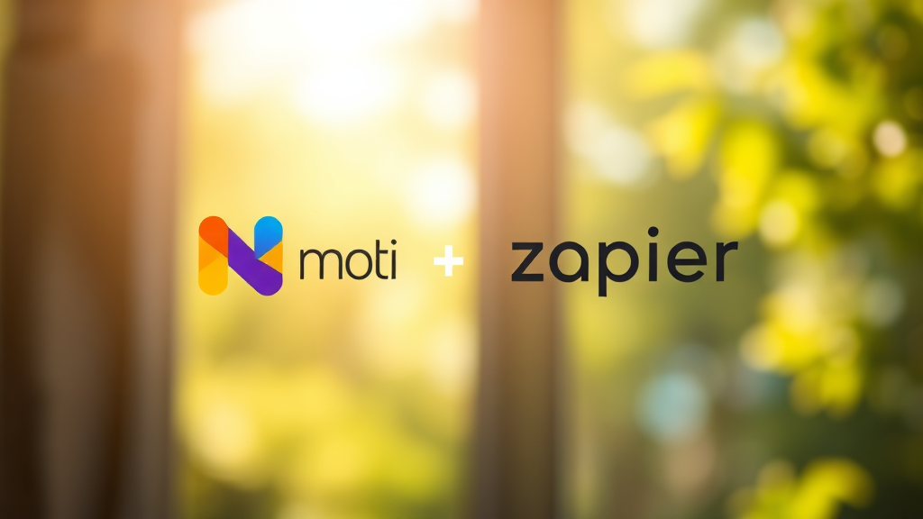 AI 업무 자동화 A to Z: 도입 전략부터 미래 전망까지 완벽 분석 5 Notion, Zapier 활용법 (realistic 스타일)