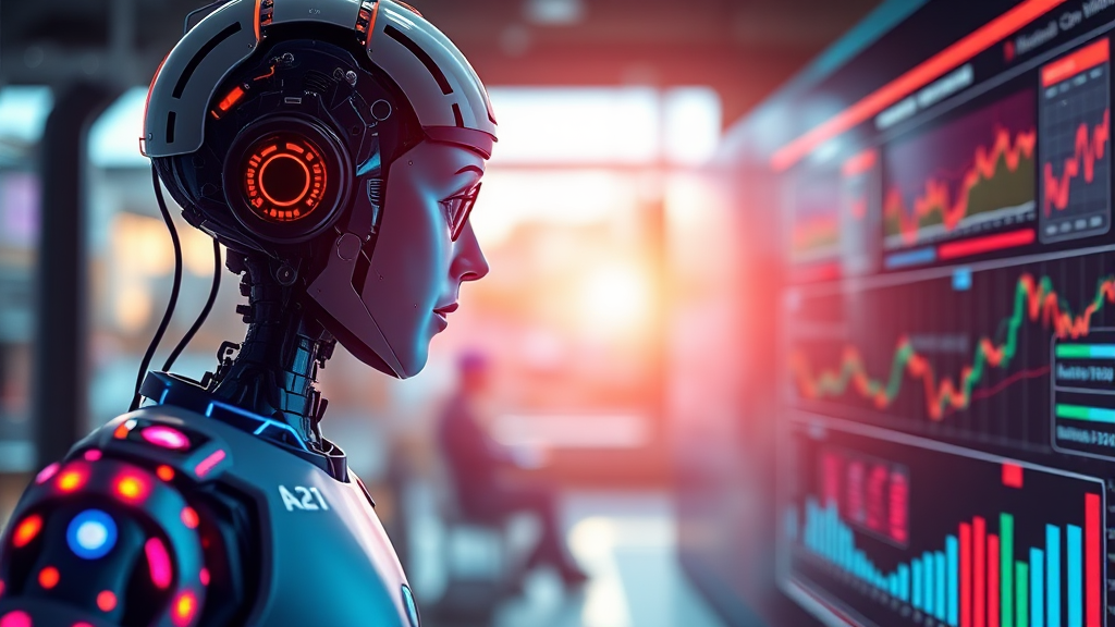 AI 업무 자동화 A to Z: 도입 전략부터 미래 전망까지 완벽 분석 8 AI 미래와 전망 (realistic 스타일)