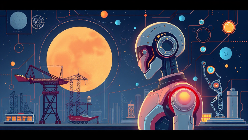 AI 시대 미래 직업 전망: 유망 분야, 핵심 역량, 준비 전략 A to Z 6 미래 직업, 준비 방법은? (illustration 스타일)