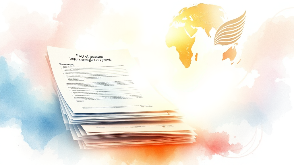 정책자금 신청 절차 완벽 가이드: 단계별 준비 사항 및 유의점 (watercolor 스타일)