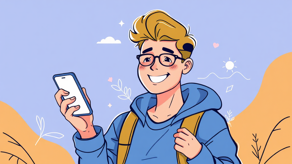 SNS 사회생활의 긍정적 측면과 활용 방안 (illustration 스타일)