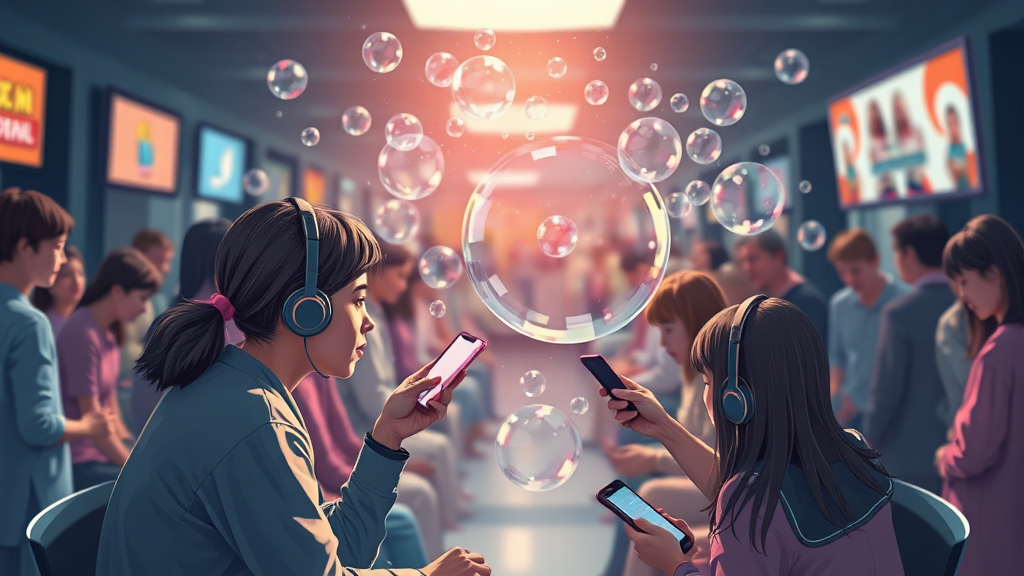 SNS 사회생활의 잠재적 위험과 대처법 (realistic 스타일)