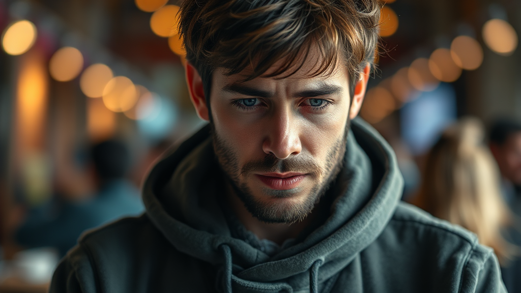 SNS 속 '나만 빼고' 현상, 비교 심리의 함정 (realistic 스타일)