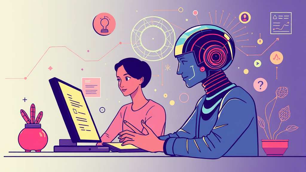 2026년 취업 시장 필승 전략: AI 협업 능력과 데이터 분석 역량 강화 가이드 2 2026년 취업 시장의 핵심 변화 (illustration 스타일)