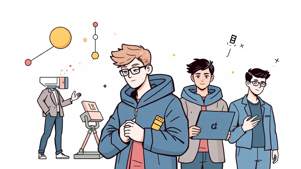 2026년 취업 시장 필승 전략: AI 협업 능력과 데이터 분석 역량 강화 가이드 8 게임처럼 레벨업! 미래 취업 시장 준비 가이드 (illustration 스타일)