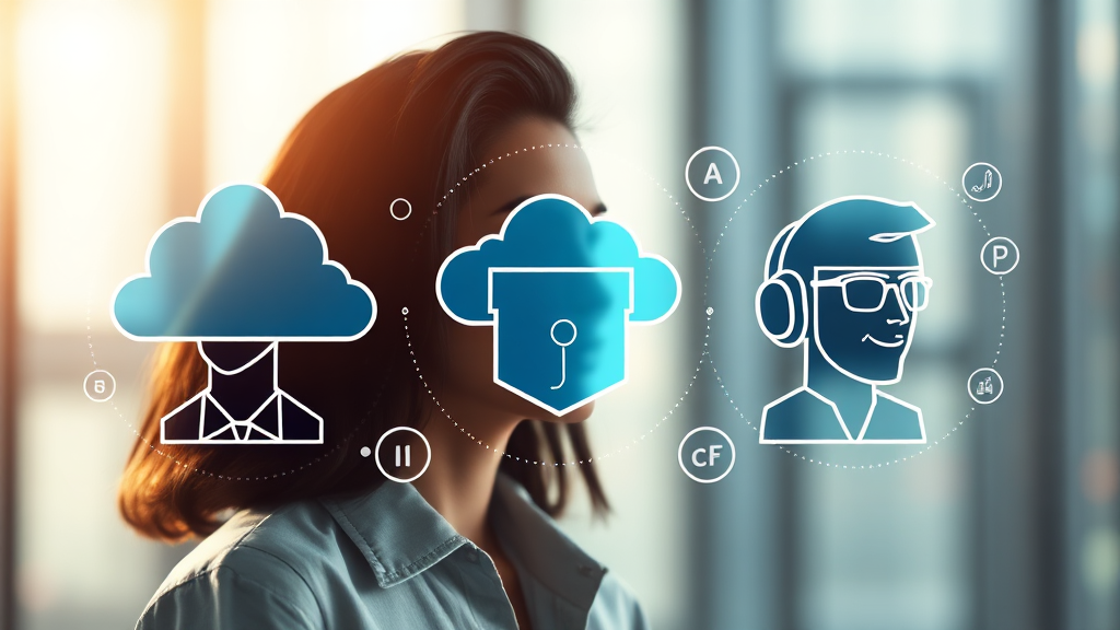 미래 사회를 이끌 IT 유망 직종 (realistic 스타일)