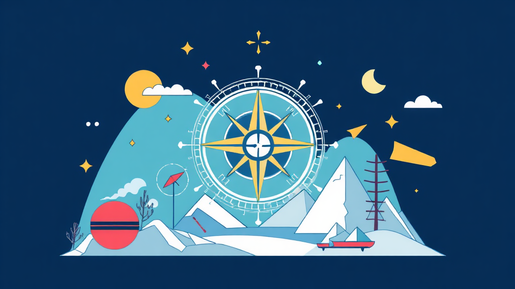 나만의 커리어 디자인: 목표 설정부터 틈새 전문가 되기 (illustration 스타일)