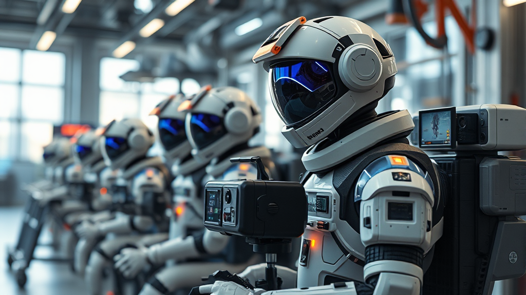 주요 무인 창업 아이템 종류와 특징 분석 (realistic 스타일)