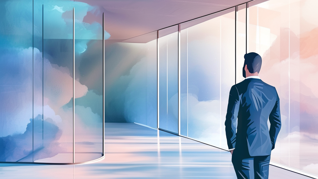 회사의 '더 이상 필요 없다'는 신호: 희망퇴직의 숨겨진 이유 (watercolor 스타일)