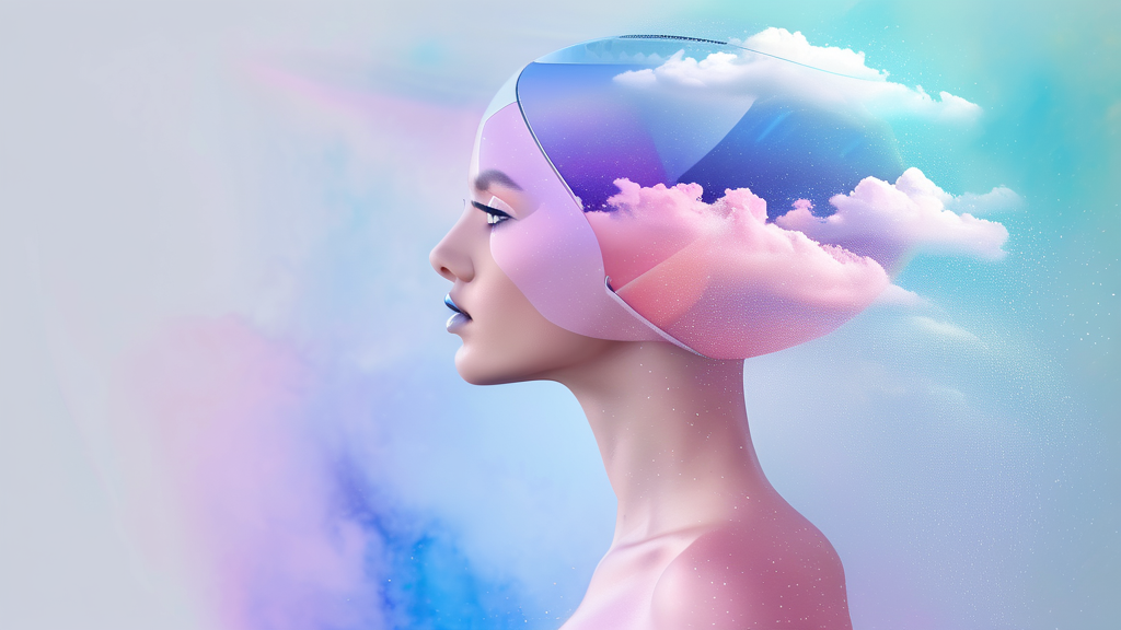 생성형 AI 마케팅 가이드: 2026년 마케팅 패러다임 변화와 콘텐츠 제작 효율화 전략 2 AI, 콘텐츠 제작의 혁신을 이끌다 (watercolor 스타일)