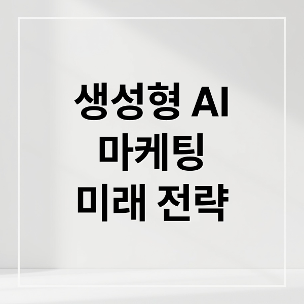 생성형 AI 마케팅 가이드: 2026년 마케팅 패러다임 변화와 콘텐츠 제작 효율화 전략